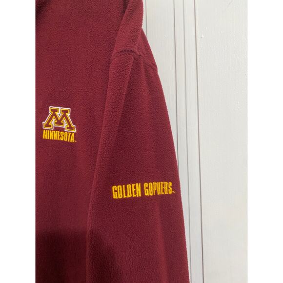 Minnesota Gophers Pullover Fleece Sweatshirt Size Large - Picture 3 of 6